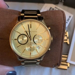 Gold Michael kors watch